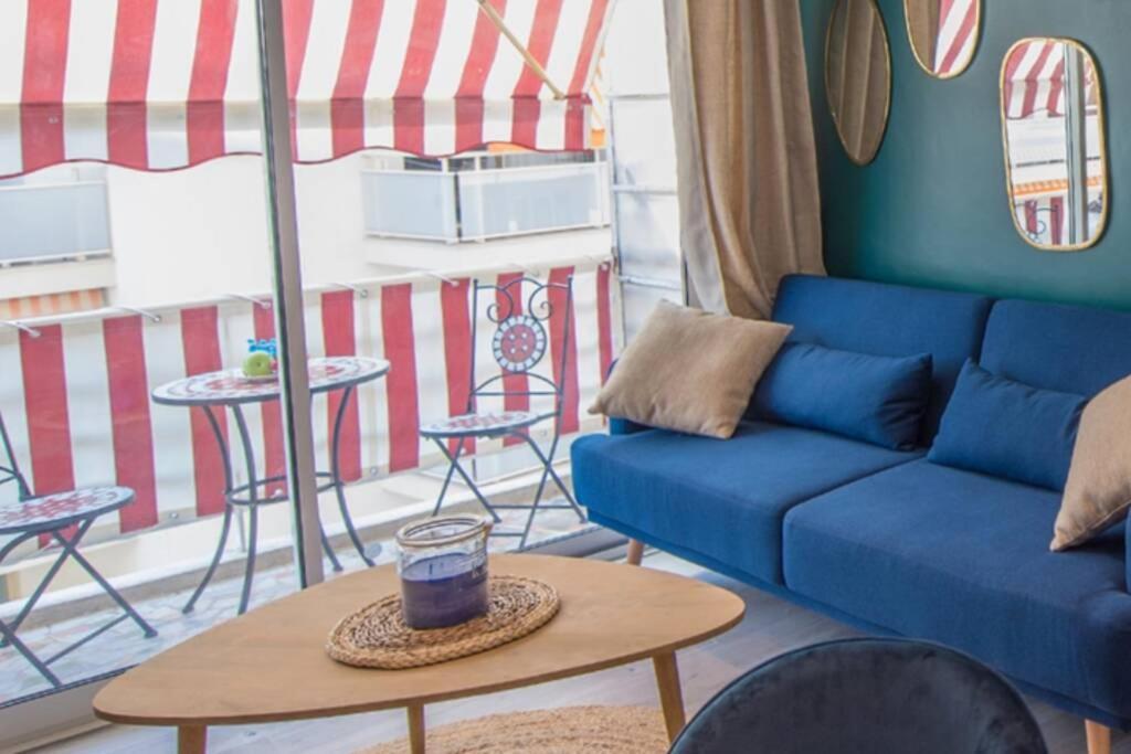4 Couchages Climatise Direct Plage Wifi Parking Antibes Eksteriør billede